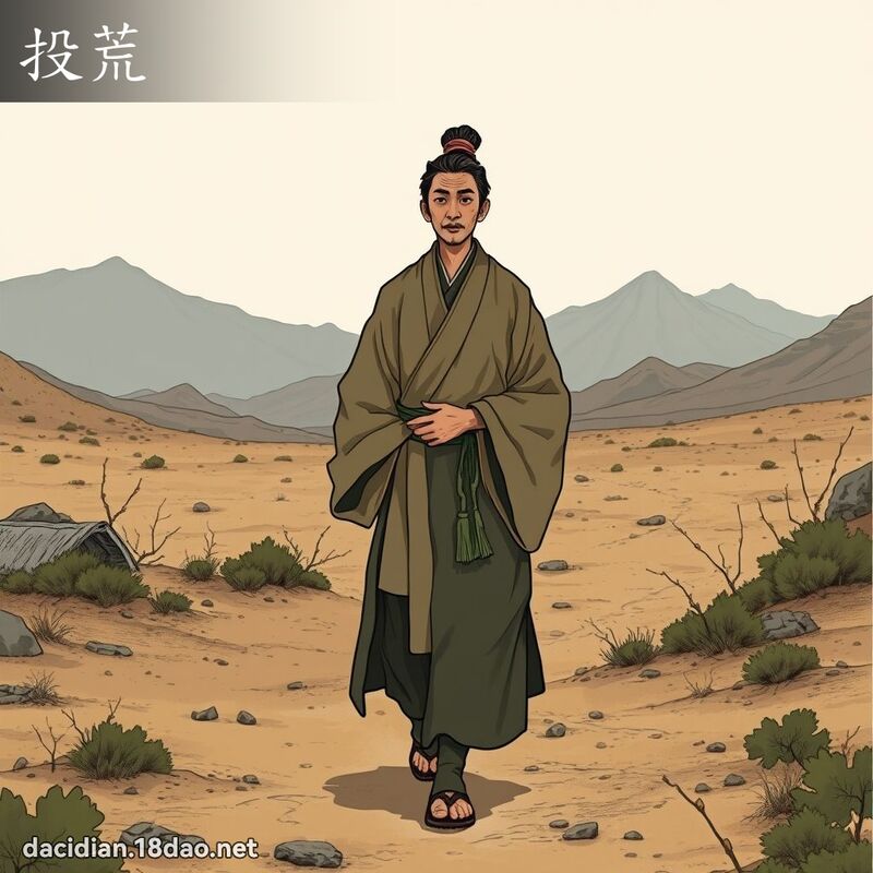 投荒 - 国语大辞典配图