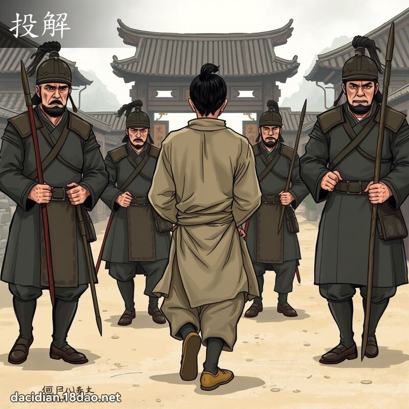 投解 - 國語大辭典配圖