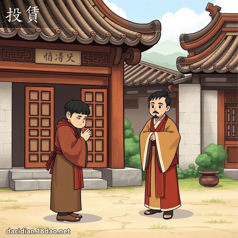 投賃 - 國語大辭典配圖