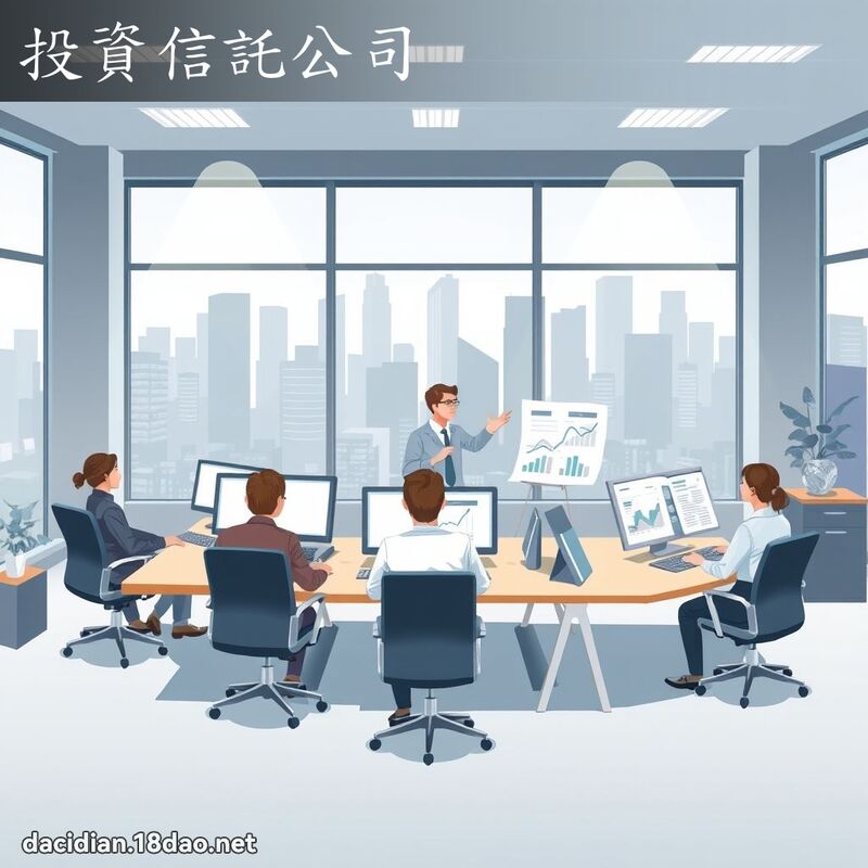 投资信託公司 - 国语大辞典配图