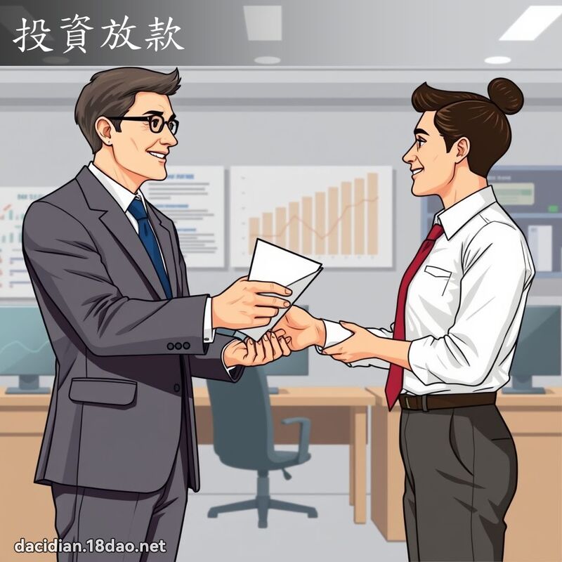 投資放款 - 國語大辭典配圖