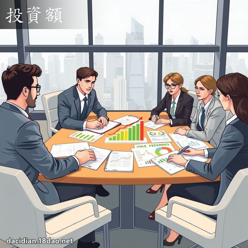 投资额 - 国语大辞典配图