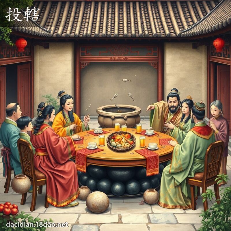 投轄 - 國語大辭典配圖