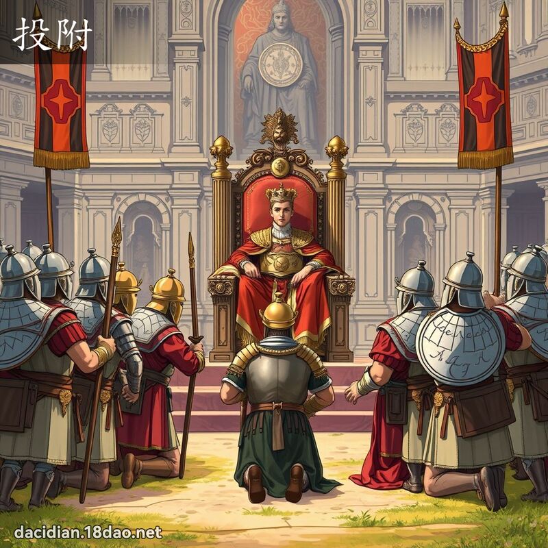 投附 - 國語大辭典配圖