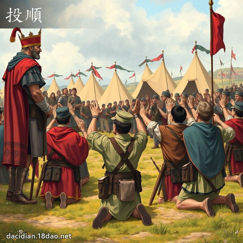 投順 - 國語大辭典配圖