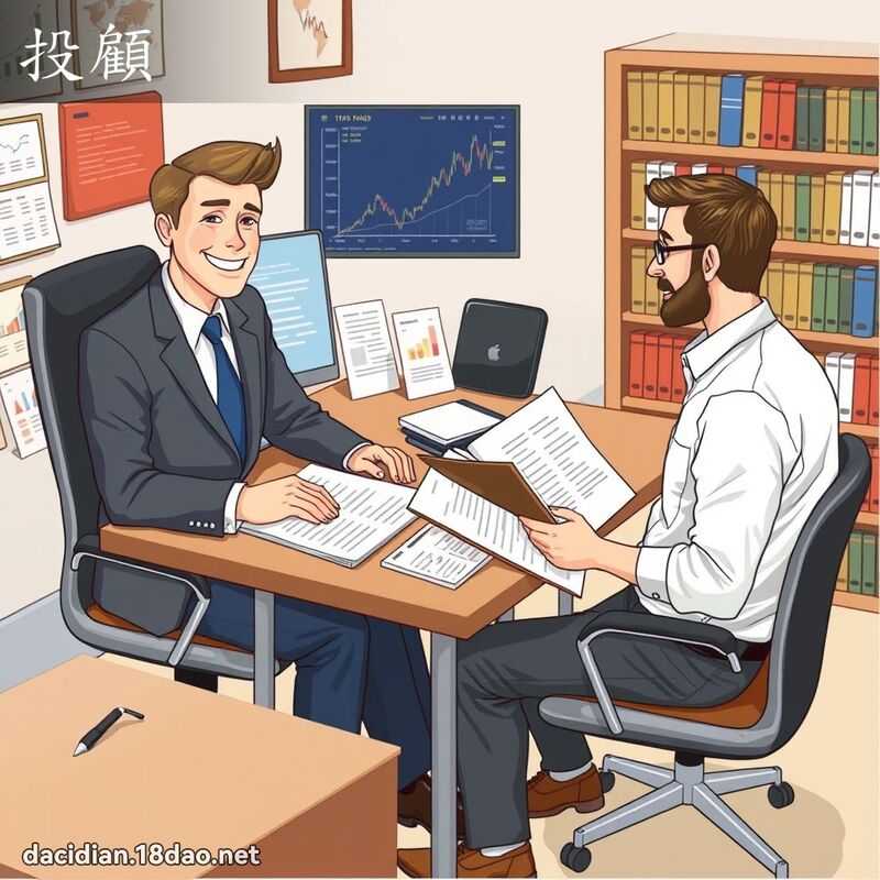 投顾 - 国语大辞典配图
