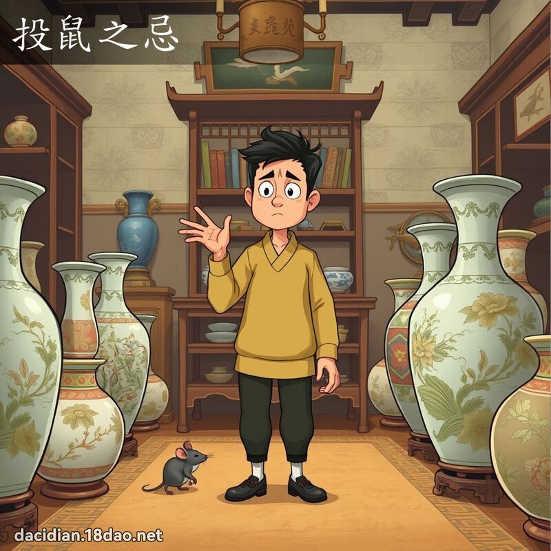投鼠之忌 - 國語大辭典配圖