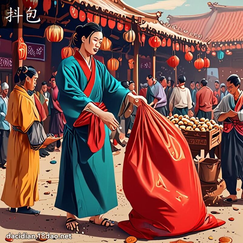 抖包 - 国语大辞典配图