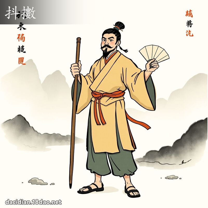 抖擞 - 国语大辞典配图