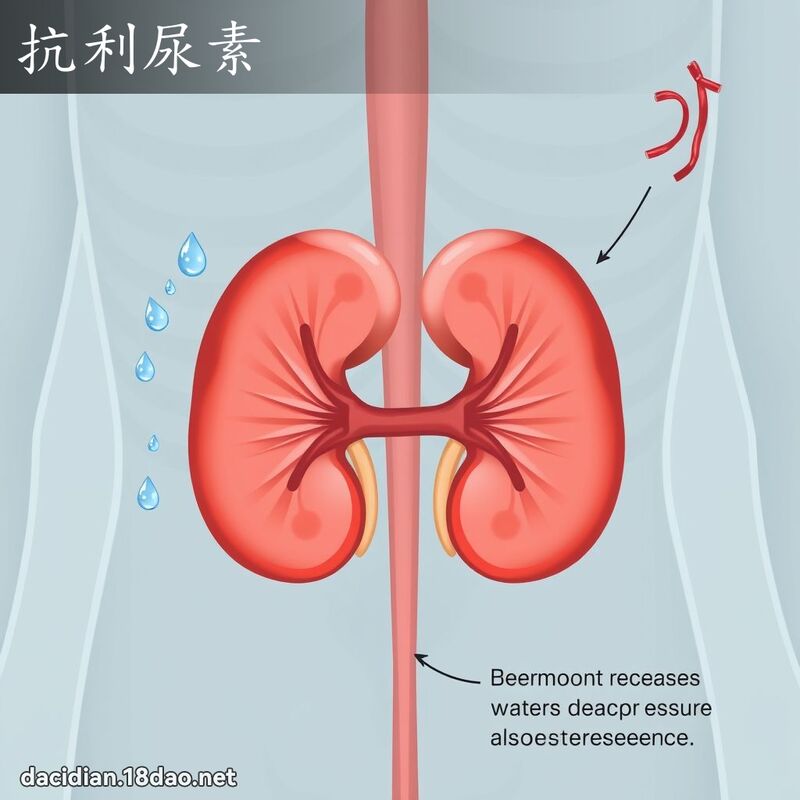 抗利尿素 - 国语大辞典配图