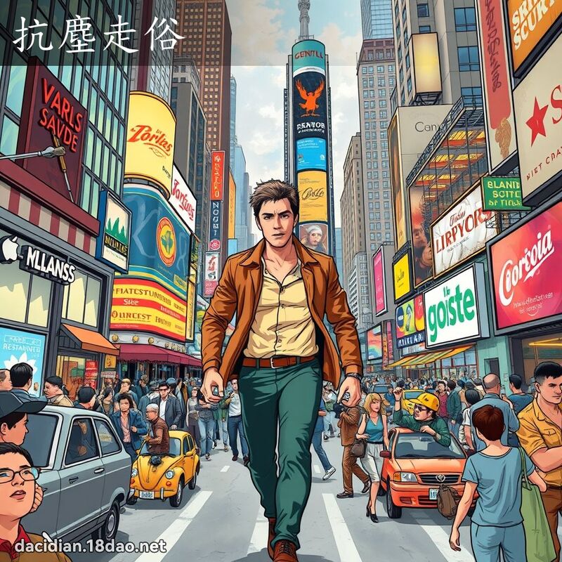 抗尘走俗 - 国语大辞典配图