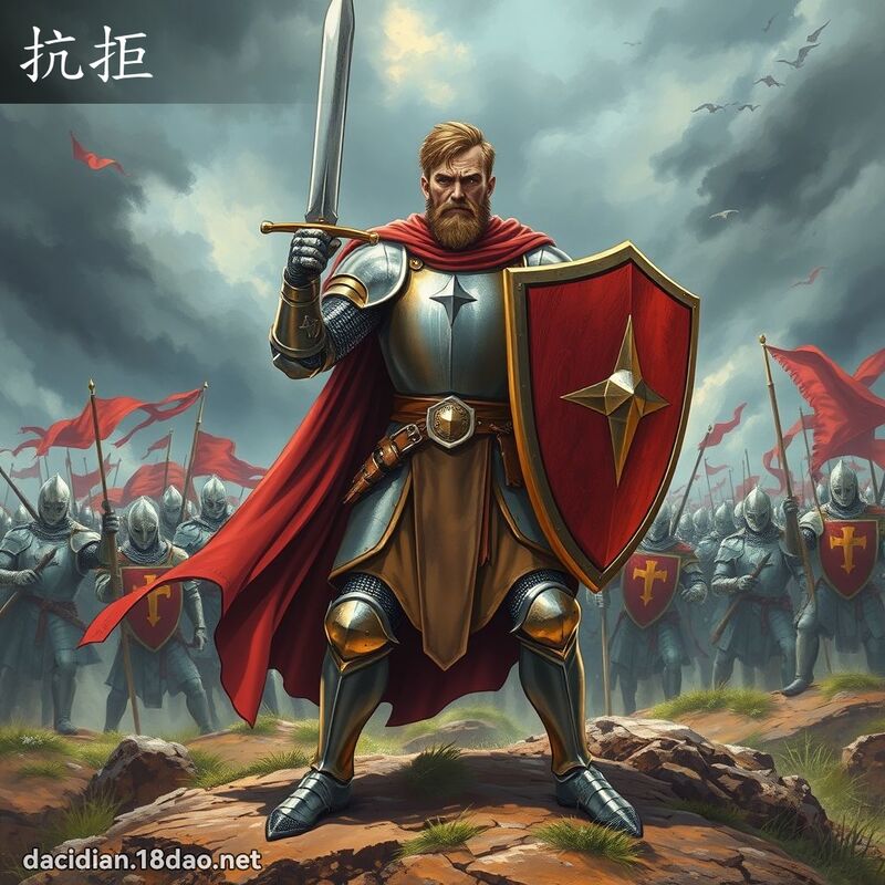 抗拒 - 國語大辭典配圖