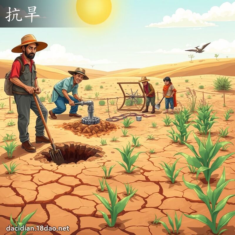 抗旱 - 國語大辭典配圖