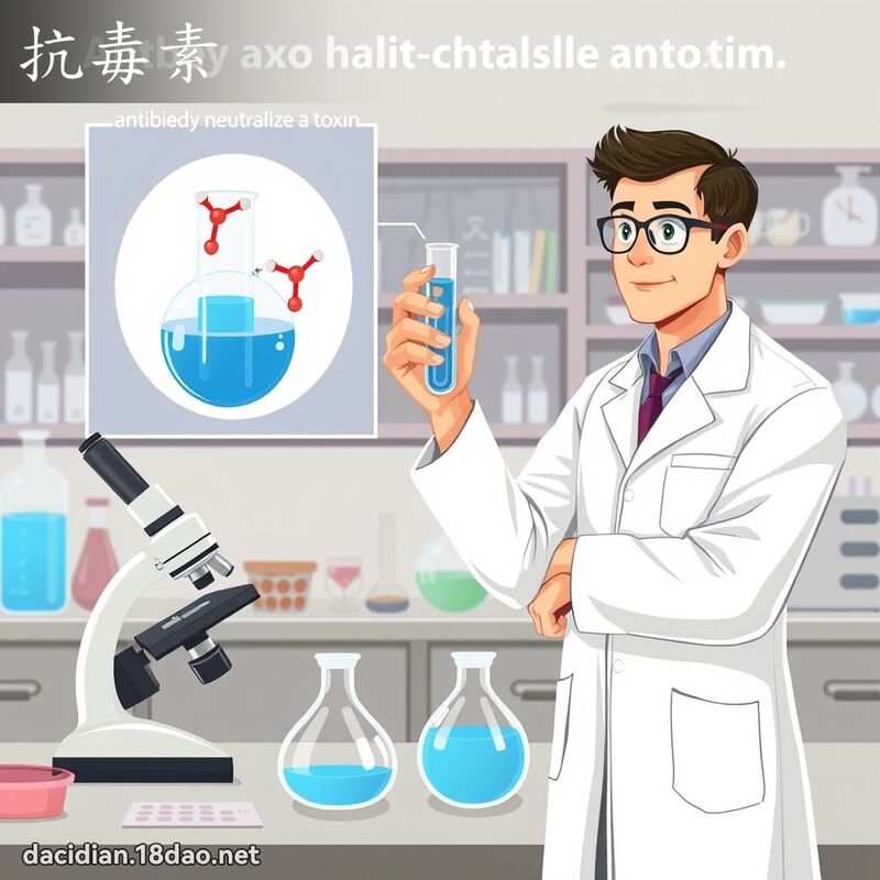 抗毒素 - 國語大辭典配圖