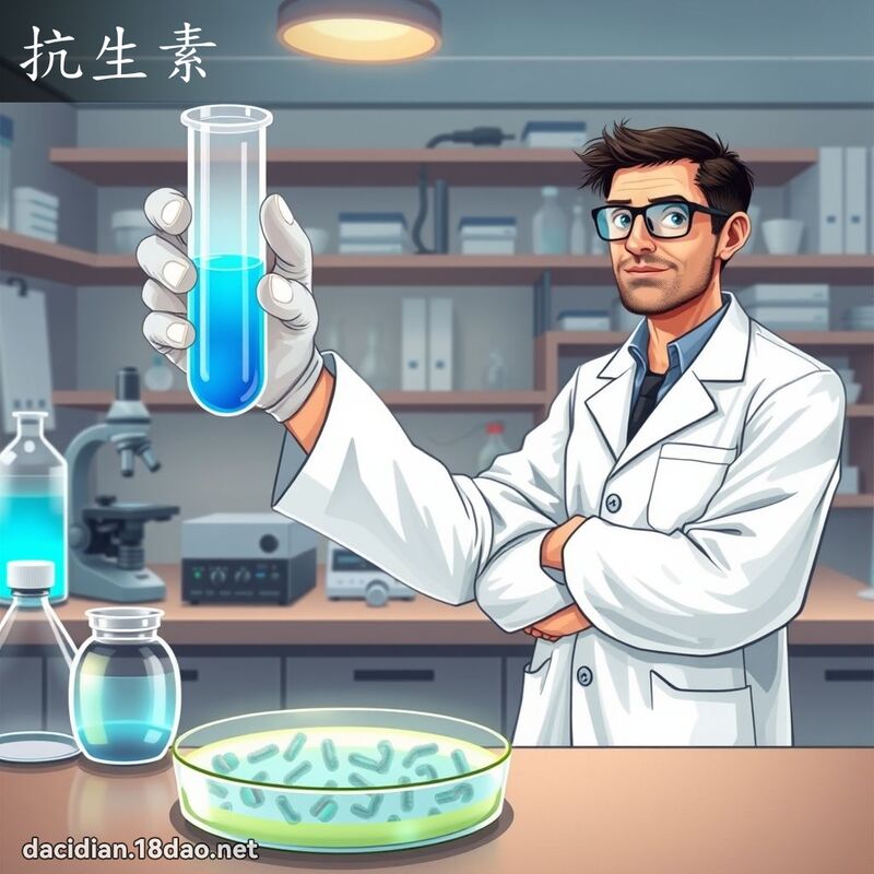 抗生素 - 国语大辞典配图