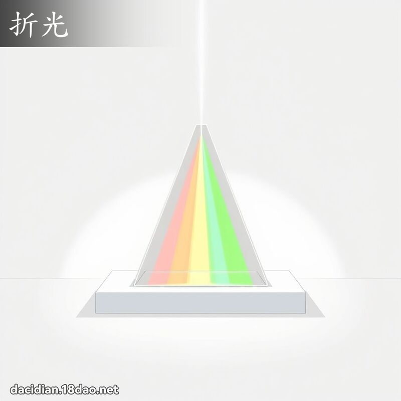折光 - 國語大辭典配圖
