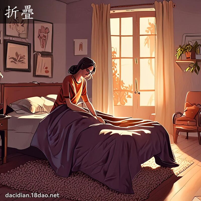 折叠 - 国语大辞典配图