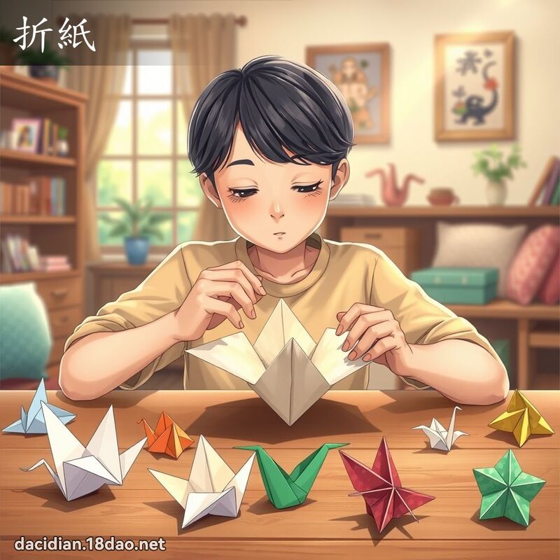 折纸 - 国语大辞典配图