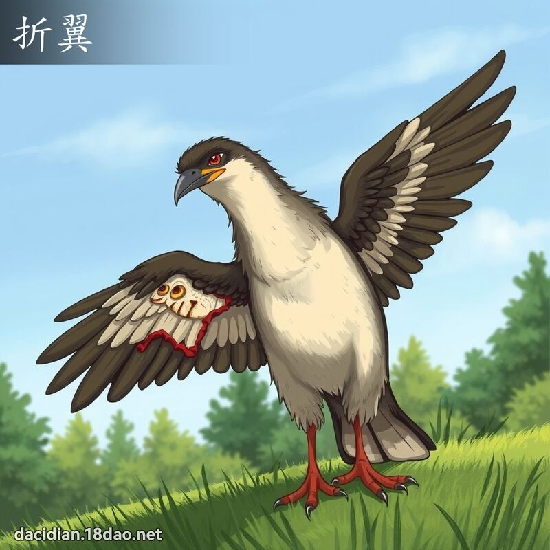 折翼 - 国语大辞典配图