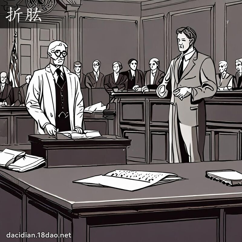 折肱 - 国语大辞典配图