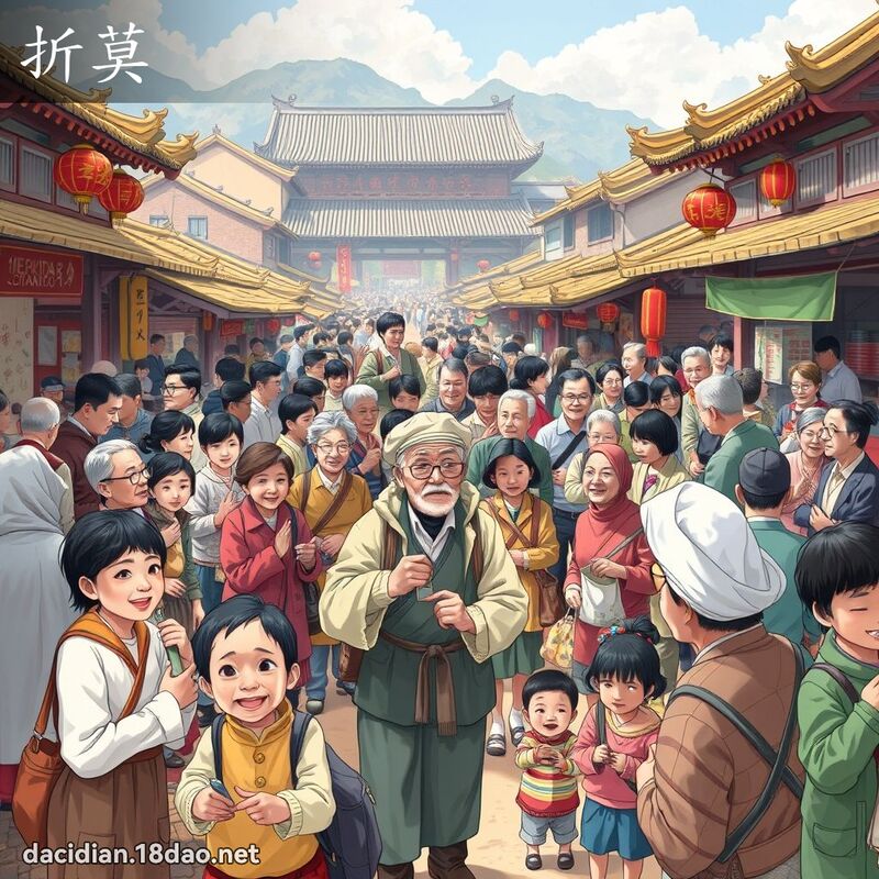 折莫 - 国语大辞典配图