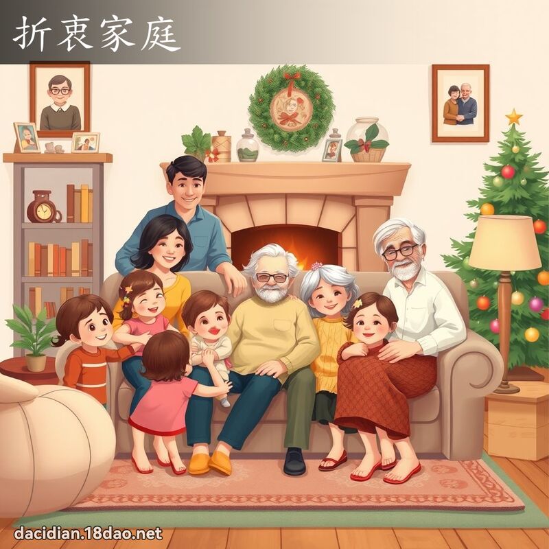 折衷家庭 - 国语大辞典配图