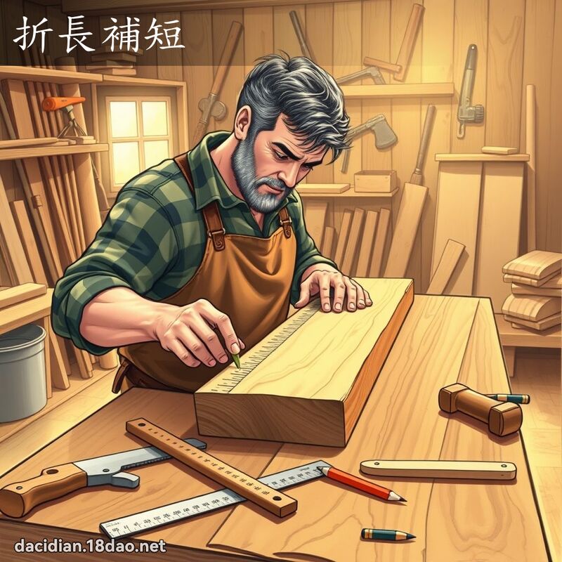 折長補短 - 國語大辭典配圖