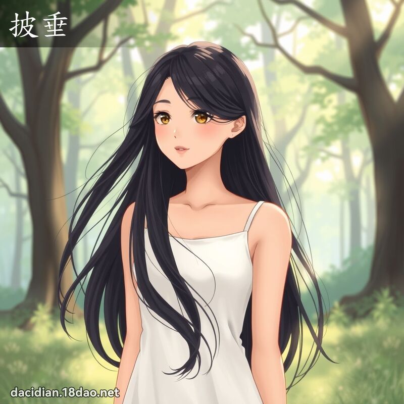 披垂 - 國語大辭典配圖