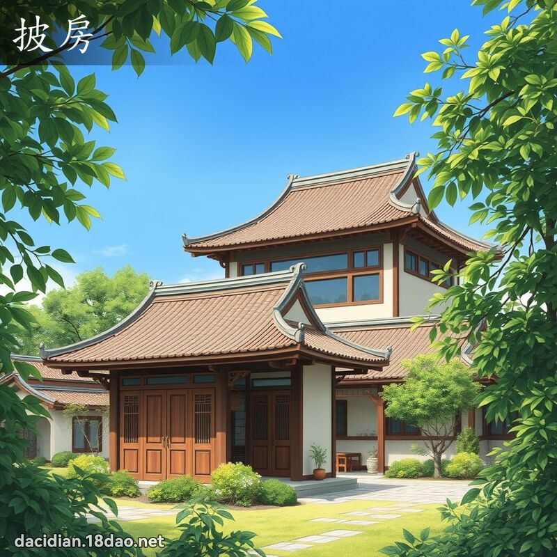 披房 - 国语大辞典配图