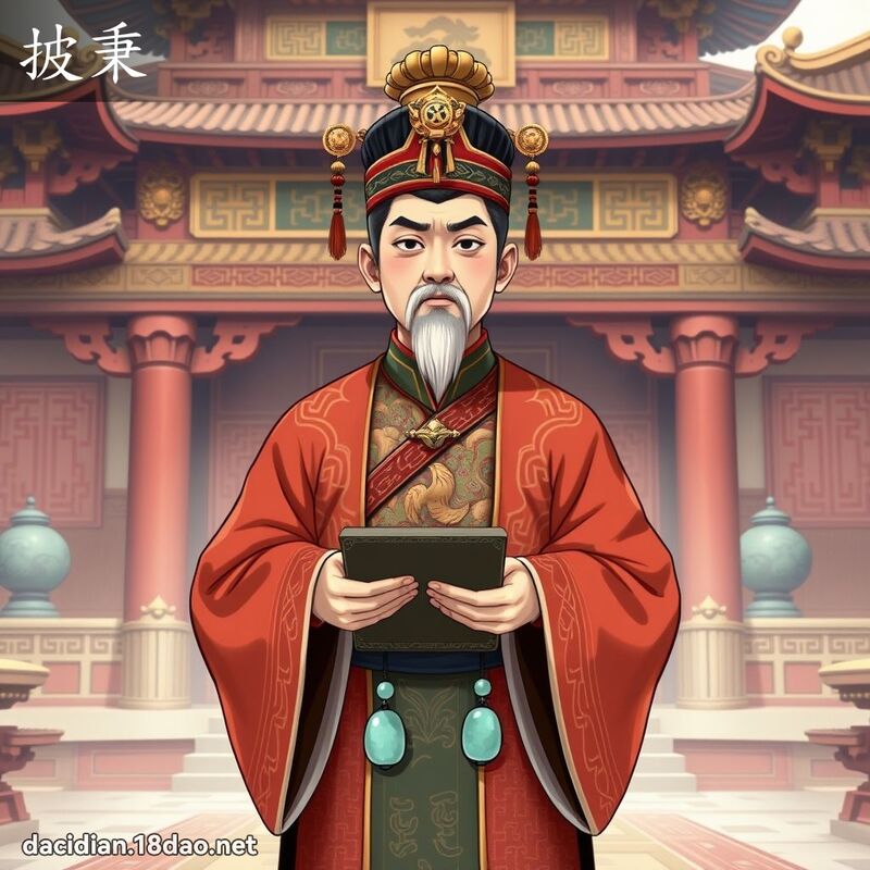 披秉 - 国语大辞典配图