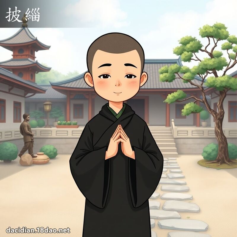 披緇 - 国语大辞典配图