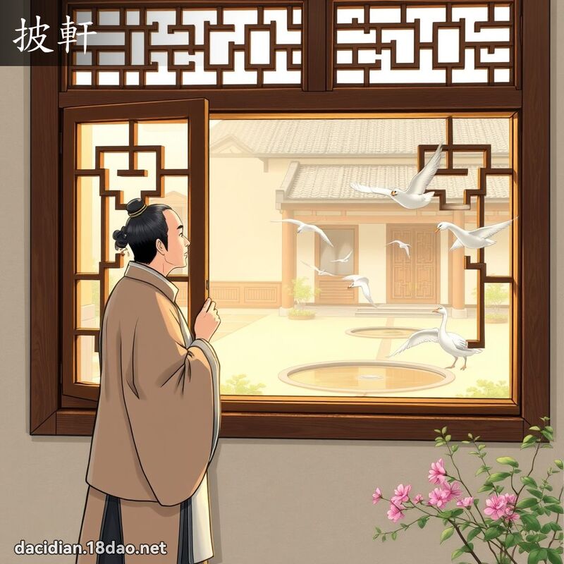 披轩 - 国语大辞典配图