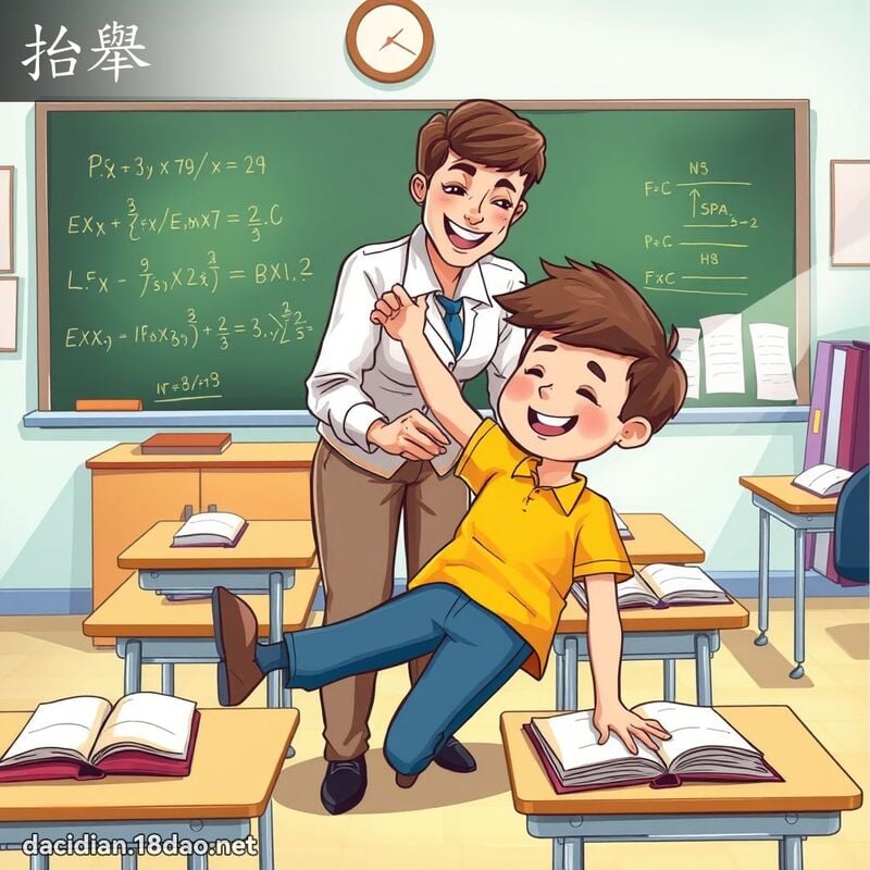 抬舉 - 國語大辭典配圖