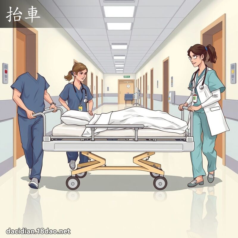 抬車 - 國語大辭典配圖