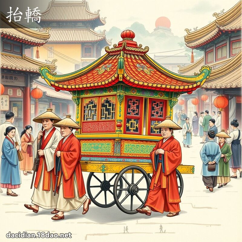 抬轎 - 國語大辭典配圖