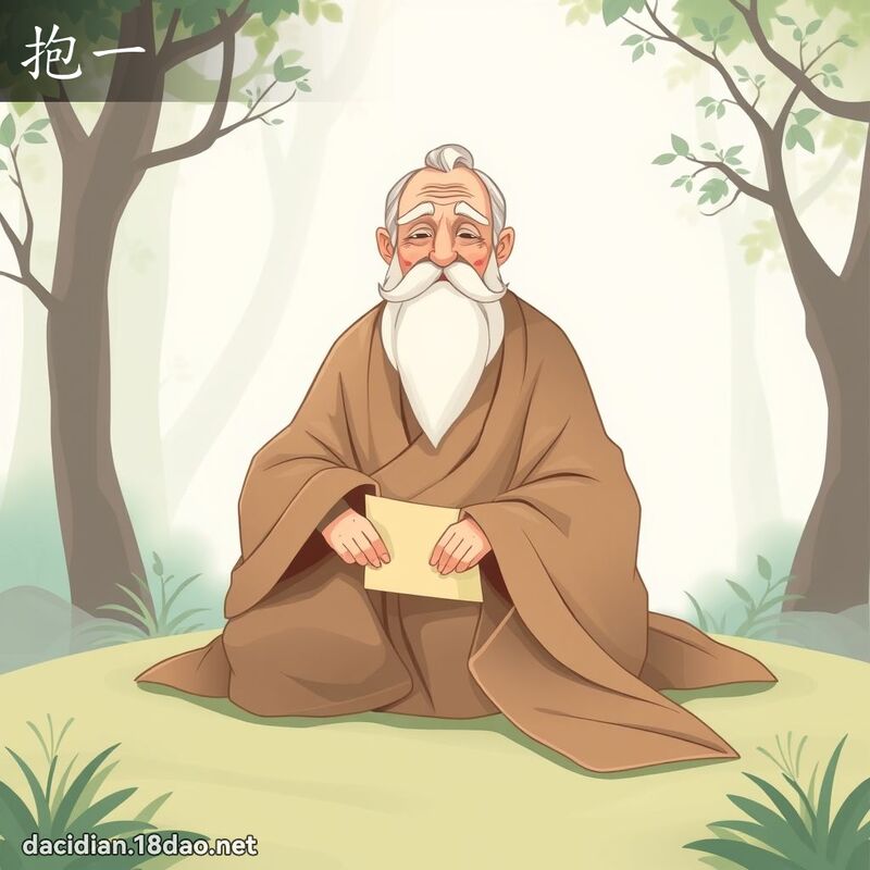 抱一 - 國語大辭典配圖