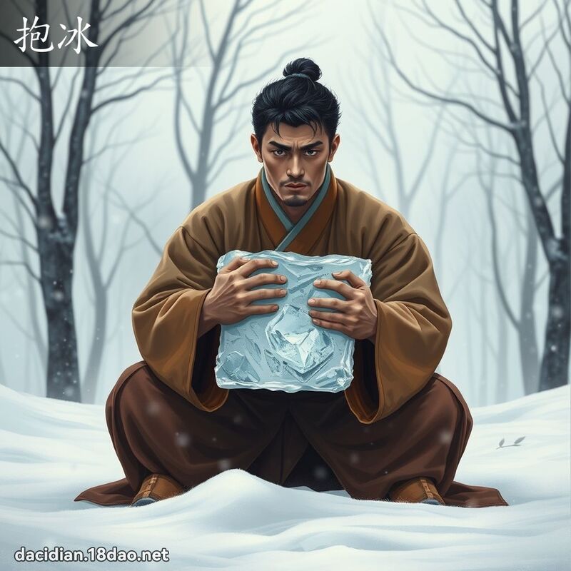 抱冰 - 國語大辭典配圖