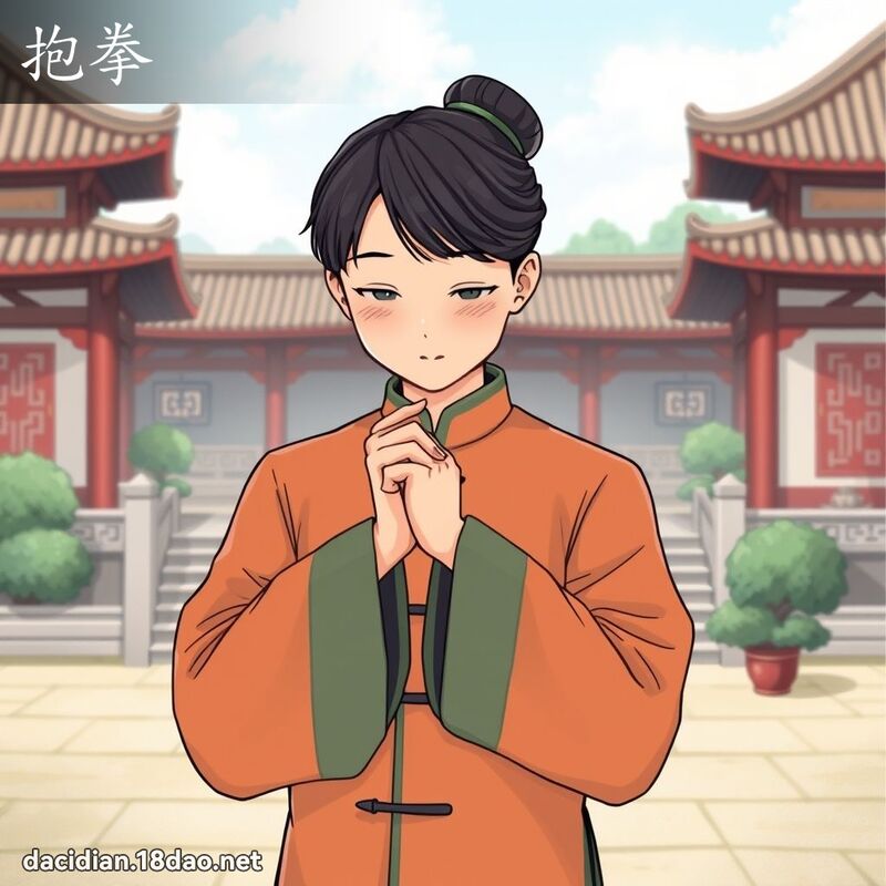 抱拳 - 國語大辭典配圖