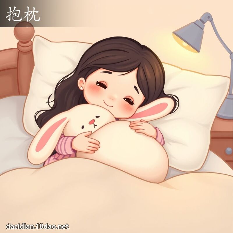 抱枕 - 國語大辭典配圖