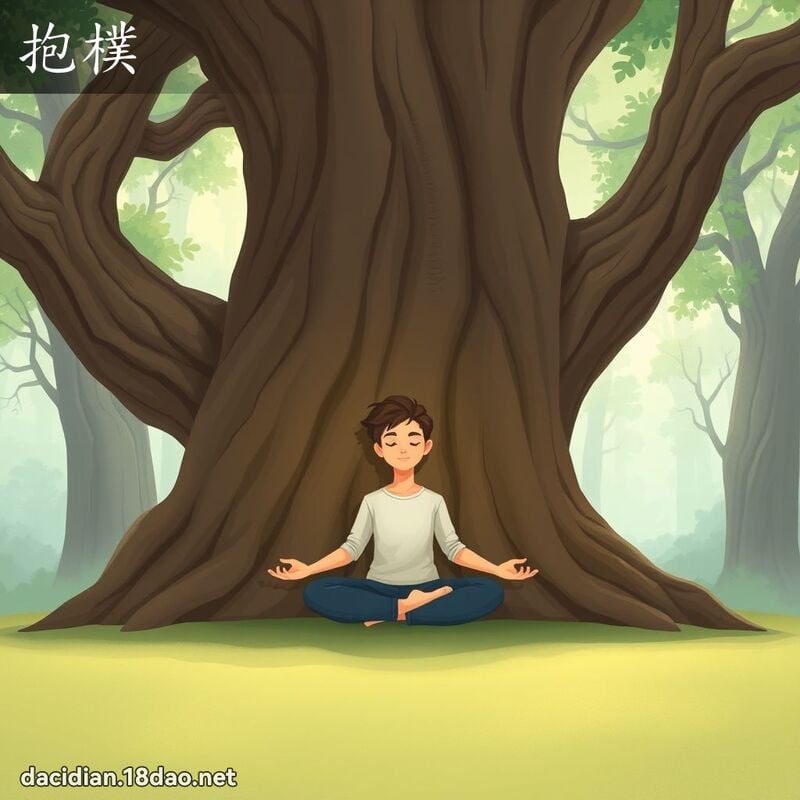 抱樸 - 國語大辭典配圖