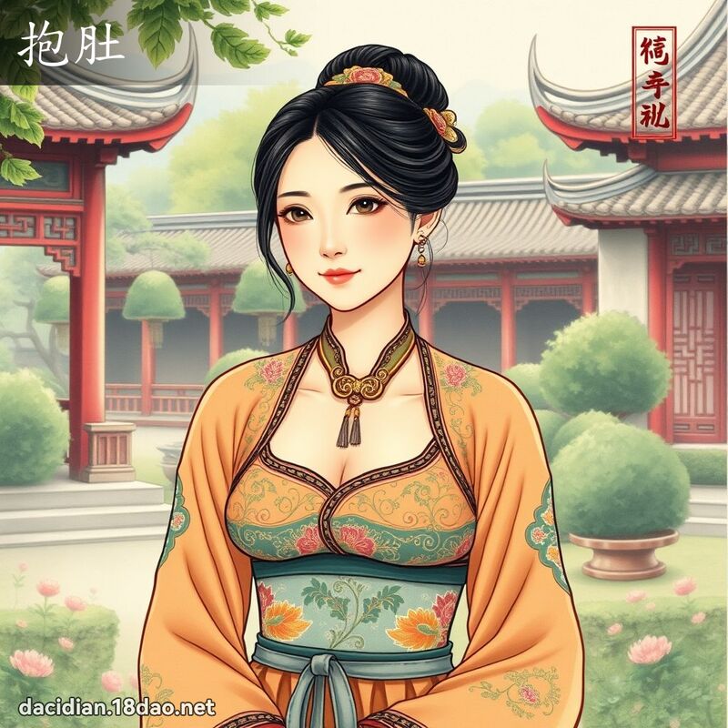 抱肚 - 國語大辭典配圖
