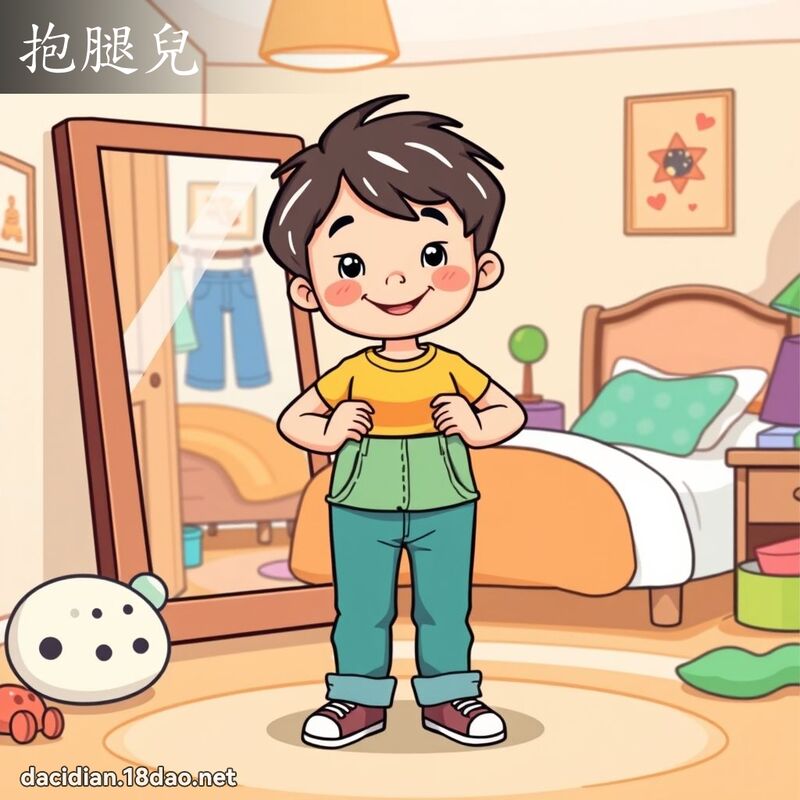 抱腿兒 - 國語大辭典配圖