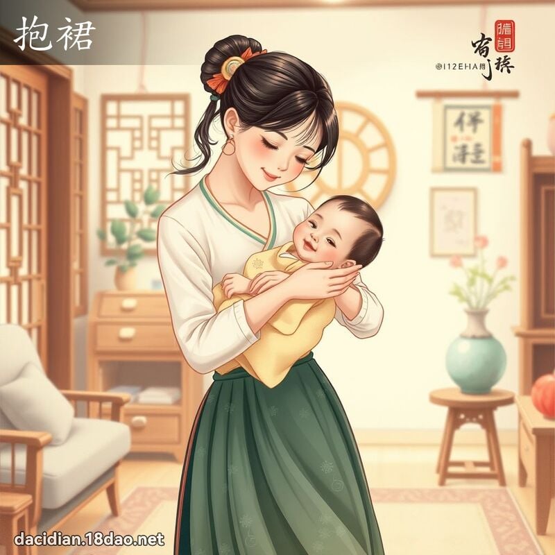 抱裙 - 國語大辭典配圖