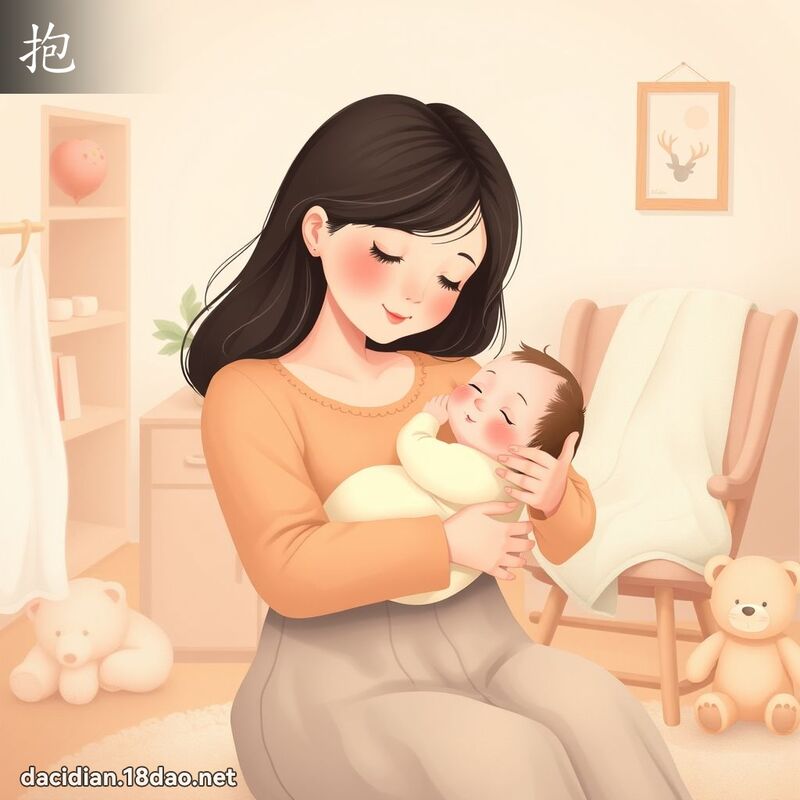 抱 - 国语大辞典配图