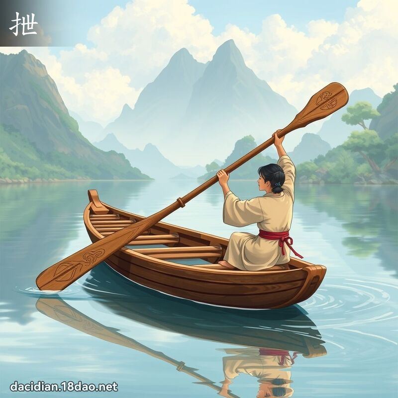 抴 - 國語大辭典配圖