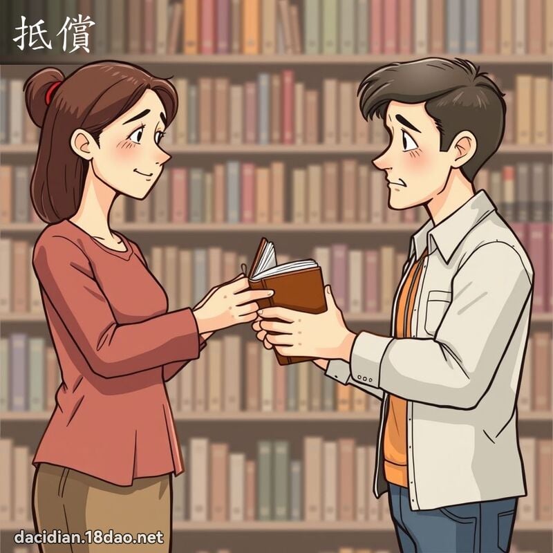 抵偿 - 国语大辞典配图