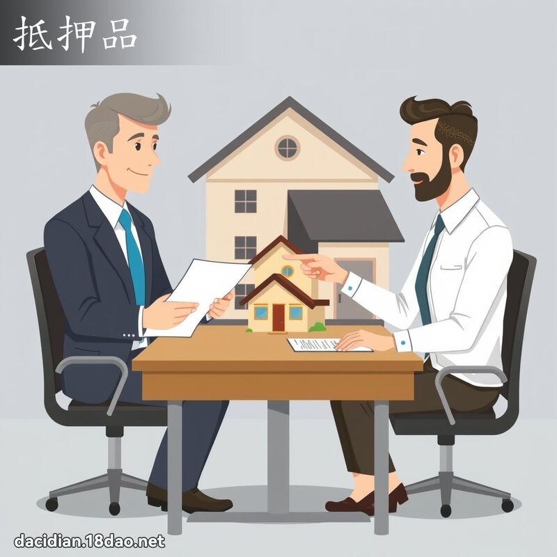 抵押品 - 國語大辭典配圖