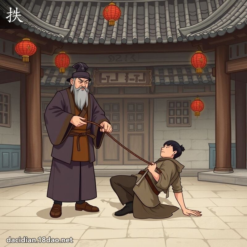 抶 - 国语大辞典配图