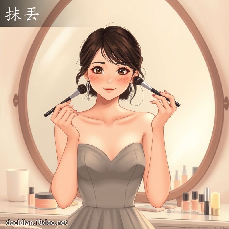 抹丟 - 國語大辭典配圖