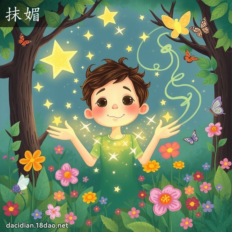 抹媚 - 国语大辞典配图